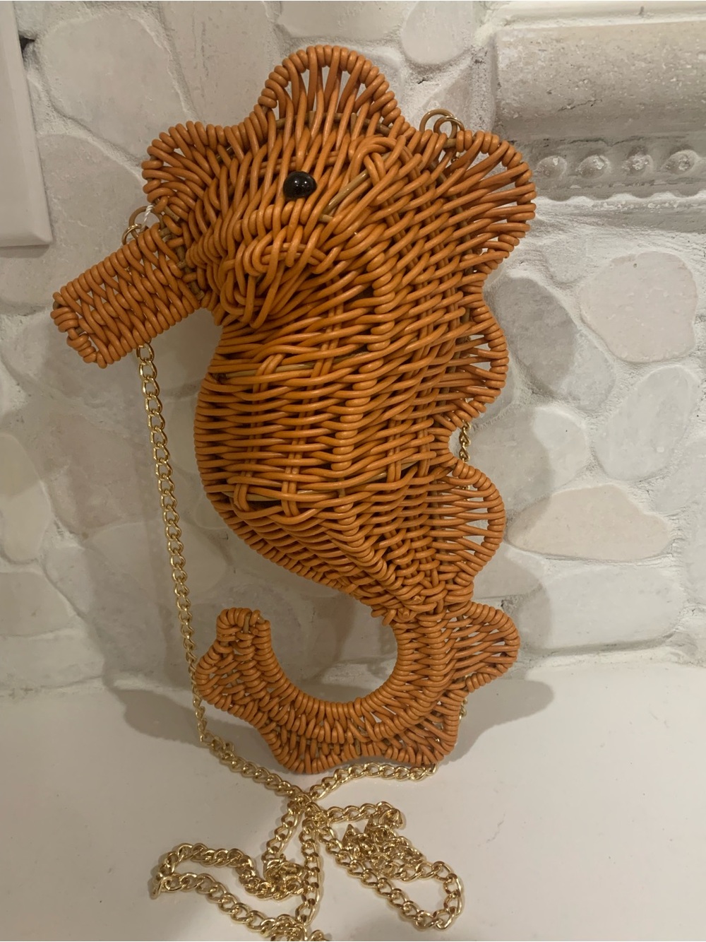 NEW TOMMY BAHAMA - ORANGE SEAHORSE PURSE BAG - SUMMER 2026